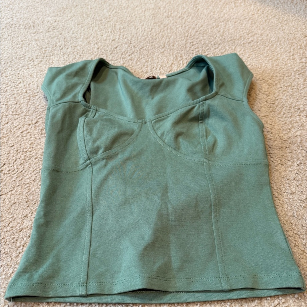 Women's Green Top
